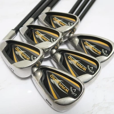 Callaway Warbird Irons #5-9,Pw (6Clubs)/Carbone originale/Flex:Regular/Set di ferri - Immagine 1 di 4