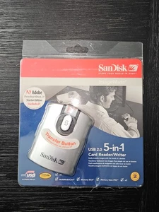 SanDisk ImageMate 5-in-1 USB 2.0 Memory Card Reader/Writer SDDR-99-A15 - Picture 1 of 3