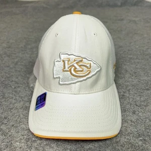 Kansas City Chiefs Hat Cap Flex One Size NFL Football Trucker Mesh Reebok Logo - Picture 1 of 7