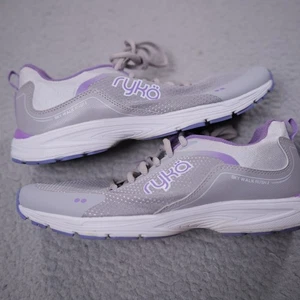 Sneakers da passeggio Ryka Memory Foam in rete Sky Walk Rush grigio goccia di pioggia donna 8,5 - Foto 1 di 10