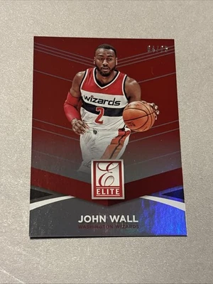 2014-15 帕尼 Donruss Elite 套装红色 /25 约翰墙 #7 — 第 1/2 张图片