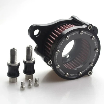 Motorcycle Aluminum Air Cleaner Intake Filter For Harley Sportster Iron 1988-19 - Image 1 of 4