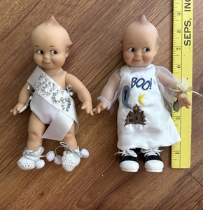 "Muñecas Kewpie Jesco Effanbee de colección 8"" 1985 X 2" - Imagen 1 de 7