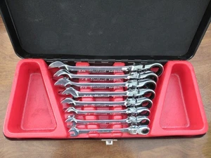 Blackhawk 8 Piece Locking Flex Head Geared Wrench Sets - Picture 1 of 13