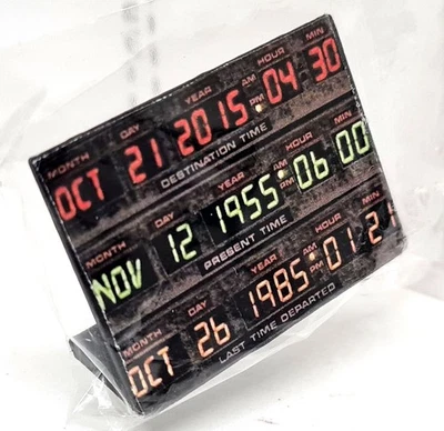 Moovies Models 4cm Time Circuit Back to the Future Plastic Stand diorama Display - Image 1 of 3