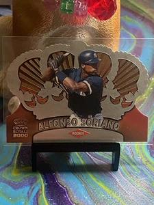 2000 Pacific Crown Royale Alfonso Soriano RC Die-Cut #97 NM/MT New York Yankees - Bild 1 von 2