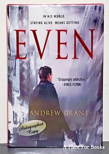 Even by Andrew Grant - Signed 1st Hb Edn - Picture 1 of 6