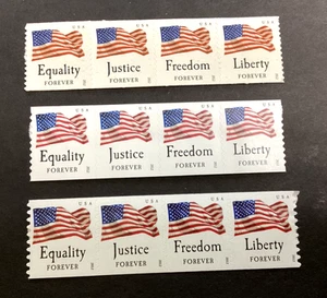 US Forever Briefmarken #4629-32a #4633-36a #4637-40a Set 3 Coils Scott Order MN - Bild 1 von 2