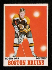 1970 O-PEE-CHEE 3 BOBBY ORR CENTERED SUPER GLOSSY BACK CREASE GREAT PRICE & DEAL