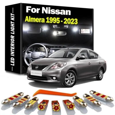 Kit interior luz mapa LED Canbus para Nissan Almera N15 N16 N17 N18 1995-2023 Foto 1 de 4