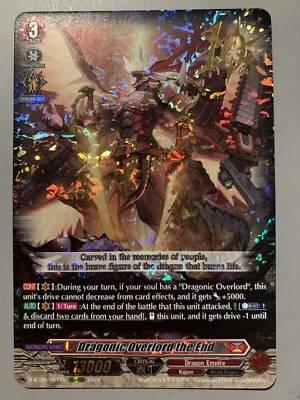 CARDFIGHT VANGUARD DRAGONIC OVERLORD THE END (KAGERO) D-BT05/001EN 10TH RRR - Image 1 of 4