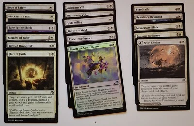 Set 17 Different White Protection blink Magic MTG Common/Uncommon Ending soon - Image 1 of 4