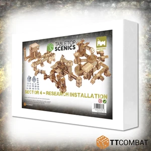 TTCombat - Industrial Hive - SECTOR 4 - RESEARCH INSTALLATION WHITE BOX BUNDLE - Picture 1 of 6