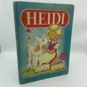 Heidi Adapted by Florence Hayes illustrated by Erika Weihs Vintage Hardcover - Imagen 1 de 16