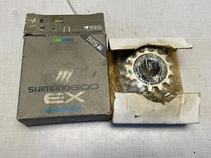 NOS NIB Vintage Shimano 600EX SIS Compatible 6 Speed Freewheel 13-18t MF-6208 - Picture 1 of 5