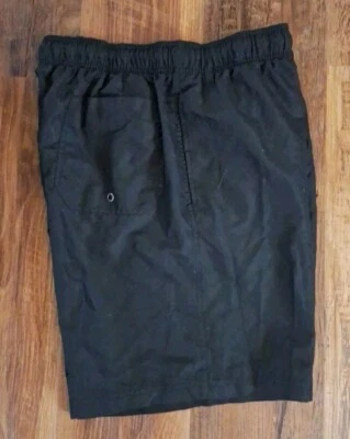 OP OCEAN PACIFIC HOMBRE FORRADO NEGRO TABLA DE NADAR BAÚL PANTALONES CORTOS CON BOLSILLOS TALLA L 36-38 Foto 1 de 4