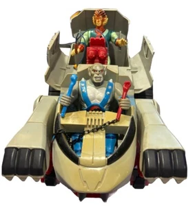 Thundercats Thundertank 100% Complete W/ Panthro, Tygra (Young) & Wilykat 1985 - Picture 1 of 9