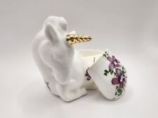 Unicorn Mini Trinket Treasure Box Figure Bone China Handpainted