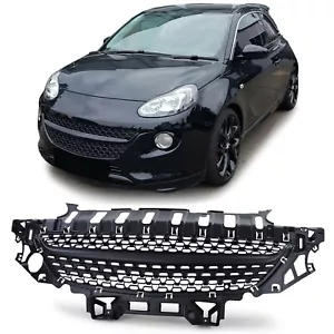 SCHWARZER GRILL MIT ABZEICHEN FÜR VAUXHALL (OPEL) ADAM 2012-2019 SCHÖNES GESCHENK BLACK EDITION - Bild 1 von 6