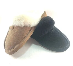 BearPaw Loki Suede Sheepskin Warm Slippers Choose Sz/Color - Picture 1 of 20