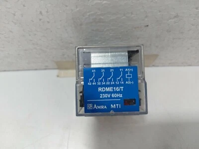 AMRA-MTI RDME16/T Relay 230V 60Hz RDME16-H230/T - Image 1 of 4
