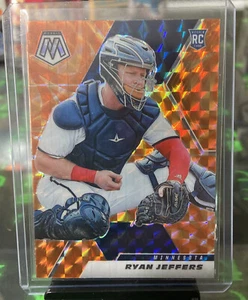 Ryan Jeffers Twins Reactive Orange Mosaic RC #269 PRIZM Rookie - Picture 1 of 4