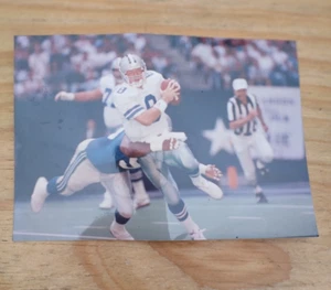 Troy Aikman Dallas Cowboys 4x6 Picture Field Photo - Picture 1 of 2