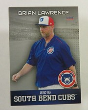 2018 Choice, South Bend Cubs, Pitching Coach - BRIAN LAWRENCE
