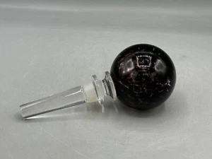 Vintage Rosenthal Art Glass Crystal Wine Bottle Stopper - Picture 1 of 5