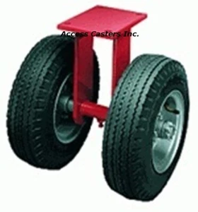 Rueda de placa rígida neumática de doble rueda R-7210-PR Hamilton 10", capacidad de 960 libras - Imagen 1 de 2