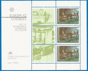 PORTUGAL Madeira 1987 mint block MNH(**) - EUROPA CEPT - Picture 1 of 1