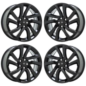20" Land Rover Discovery Range Rover Gloss Black Wheels Rims OEM 72288 EXCHANGE - Picture 1 of 8