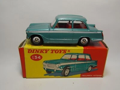 Dinky Toys 134 Triumph Vitesse Scatola originale. - Immagine 1 di 4