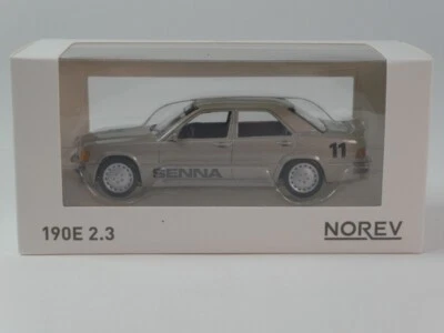 Norev Mercedes 190E 2.3 16V #11 Ayrton Senna winner Nurburgring 1984 1/43 351196 - Immagine 1 di 3