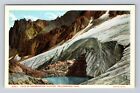 Parc national de Yellowstone, glacier Grasshopper, série #21027, carte postale vintage
