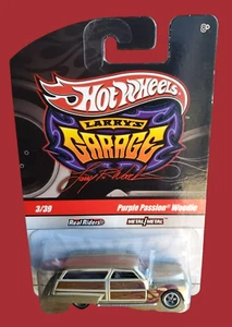 Hot Wheels 2010 Purple Passion Woodie oro metálico Larry's Garage Series 3/39 - Imagen 1 de 13