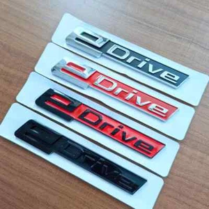 ABS Cromo Negro E Drive Insignia Edrive Emblema Maletín Coche Calcomanía Para BMW Pegatina - Imagen 1 de 20