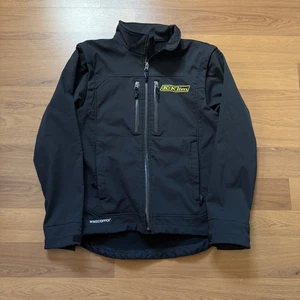 Men's Klim Black Soft Shell Windstopper 2-In-1 Lined Jacket Hybrid Vest Sz Small - Picture 1 of 9