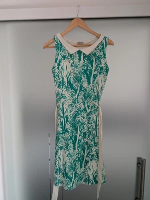 *GUTER ZUSTAND*  grünes Kleid von People Tree, Bio-Baumwolle, Größe: 38 (EU) - Bild 1 von 4