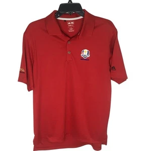 2012 Ryder Cup Medinah Shirt Herren Medium rot Golf PGA Polo Adidas Outdoor - Bild 1 von 13