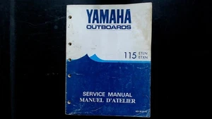 Yamaha 115 ETLN ETXN fuerabordas manual de servicio 6E5-28197-75 1983 - Imagen 1 de 2