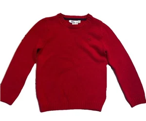 Tommy Bahama Red Crew Neck Sweater Boys S 5/6 Pre-owned - Picture 1 of 8