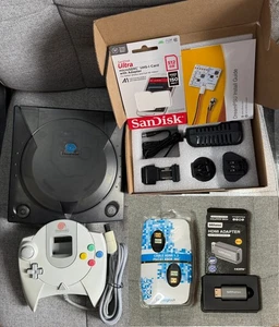 SEGA Dreamcast Full MOD - HDMI GDEMU SD512Go DreamPSU Silent Fan Region Free - Picture 1 of 12