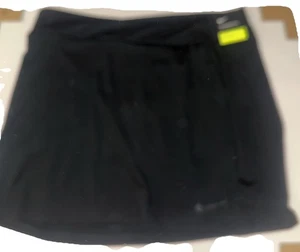 Nike Women's Black Dri-Fit 16.5" Golf Skort Skirt 884912-010 Sz M NWT - Picture 1 of 7