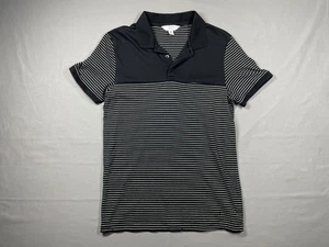 Calvin Klein Men's Short Sleeve Black & White Striped Body Fit T-Shirt, Size S/p - Picture 1 of 5