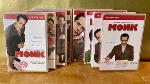 Monk The Complete DVD Series Seasons 1 - 8 NEW & SEALED - Picture 1 of 9