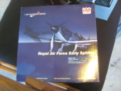 Rare HobbyMaster HA7713 Royal Air Force Early Spitfire 1:48 Air Power Series - Image 1 of 3