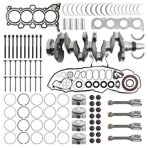 Engine Rebuild Kit - Crankshaft Pistons Gasket Rod Set For Hyundai Kia 2.0L G4NC - Picture 1 of 16