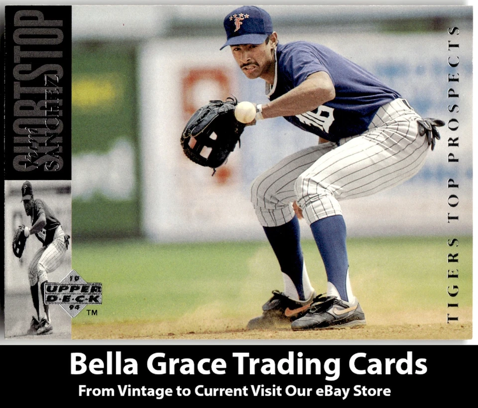 1994 Upper Deck Minor League Yuri Sanchez #129 Fayetteville Generals MLB - Image 1 of 2