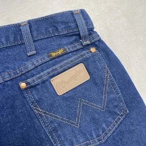 Wrangler Cowboy Cut Original Fit Jeans 1013MWZPW Men 36x30 Western Dark Wash EUC - Picture 1 of 9